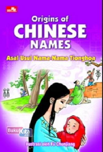 Cover Buku Origins Of Chinese Names - Asal Usul Nama-Nama Tionghoa (Cover Baru)