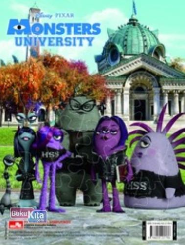 Cover Buku Monsters University Medium Puzzle 5 - PMMU-05