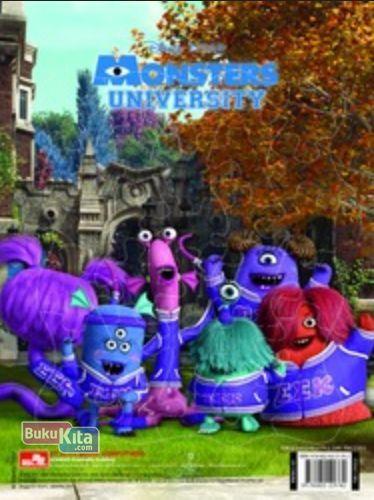 Cover Buku Monsters University Medium Puzzle 3 - PMMU-03