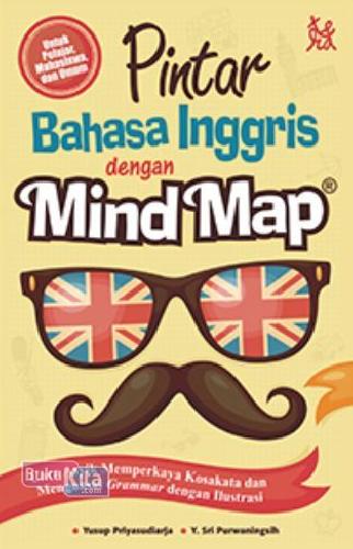 Cover Buku Pintar Bahasa Inggris dengan Mind Map
