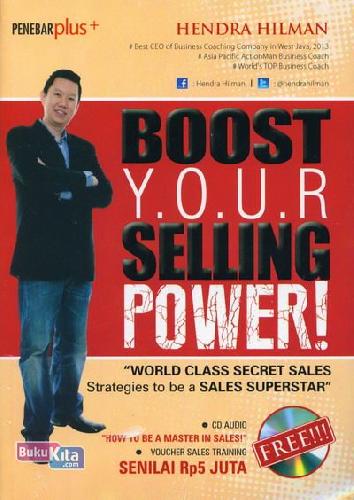 Cover Buku Boost Your Selling Power