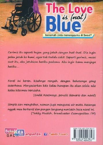 Cover Belakang Buku The Love is Not Blue