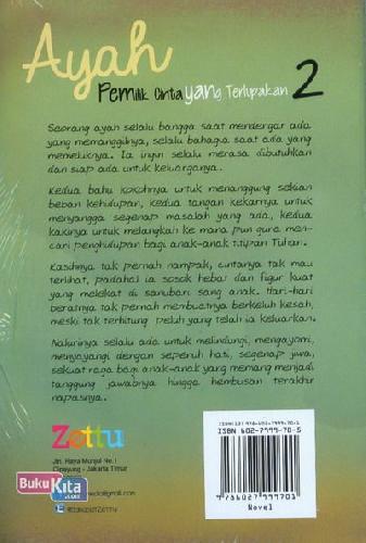 Cover Belakang Buku Ayah Pemilik Cinta 2 yang Terlupakan