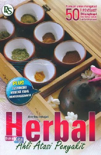 Cover Buku Herbal Ahli Atasi Penyakit