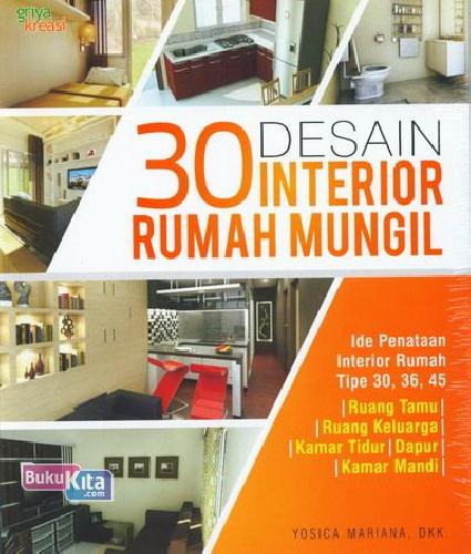 Cover Buku 30 Desain Interior Rumah Mungil