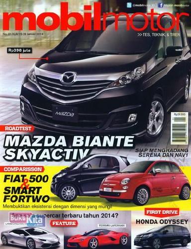 Cover Buku Majalah Mobil Motor No 01 | 15-28 Januari 2014
