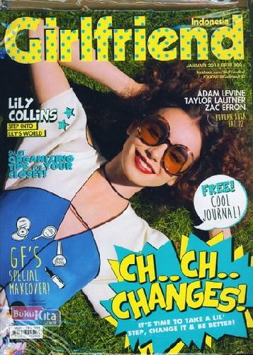 Cover Buku Majalah Girl Friend Edisi 74 - Januari 2014