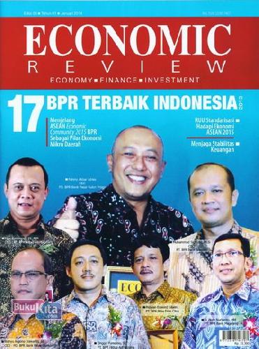 Cover Buku Majalah Economic Review Edisi 03 - 2014