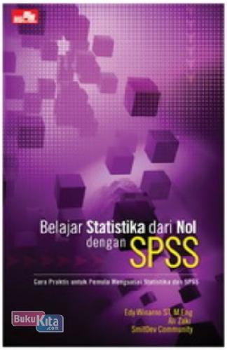 Cover Buku Belajar Statistika dari Nol dengan SPSS