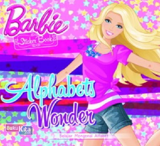 Cover Buku Barbie Sticker Book: Alphabets Wonder