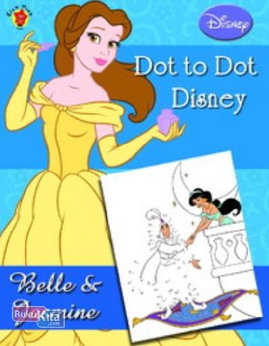 Cover Buku Dot to Dot Princess: Belle dan Jasmine