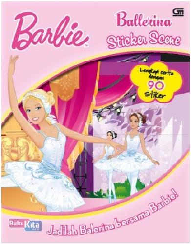 Cover Buku Barbie: Ballerina & Popstar Sticker Scene