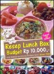Cover Buku Resep Lunch Box Budget Mulai Rp 10.000