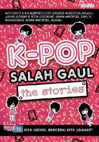 Cover Buku K-Pop Salah Gaul The Stories