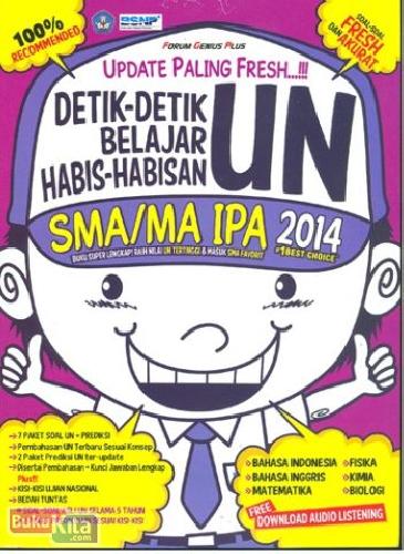 Cover Buku SMA/MA IPA UPDATE PALING FRESH !!! DETIK2 BELAJAR HABIS2AN UN 2014