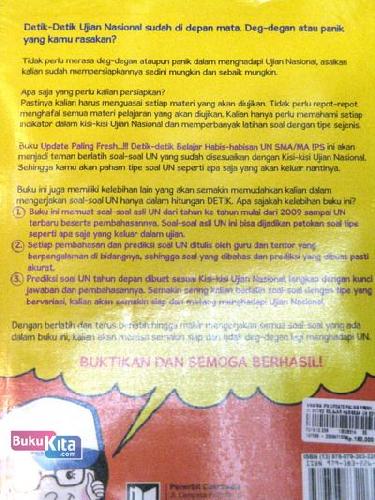 Cover Belakang Buku SMA/MA IPS UPDATE PALING FRESH...!!! DETIK2 BELAJAR HABIS2AN UN 2014
