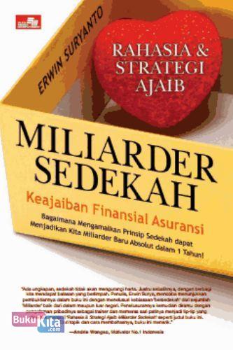 Cover Buku Rahasia Strategi Ajaib Miliarder Sedekah - Keajaiban Finansial Asuransi