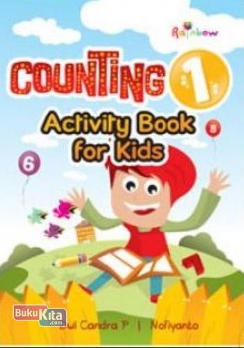 Cover Buku Counting 1, Activity Book For Kids