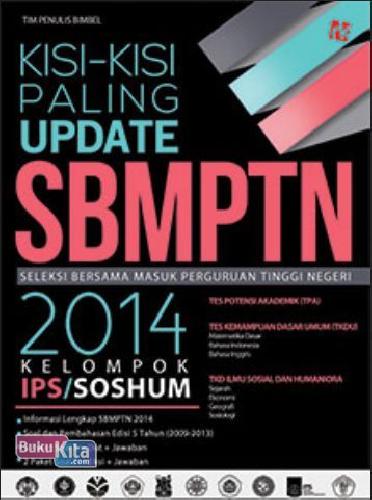 Cover Buku KISI-KISI PALING UPDATE SBMPTN 2014 KELOMPOK IPS/SOSHUM