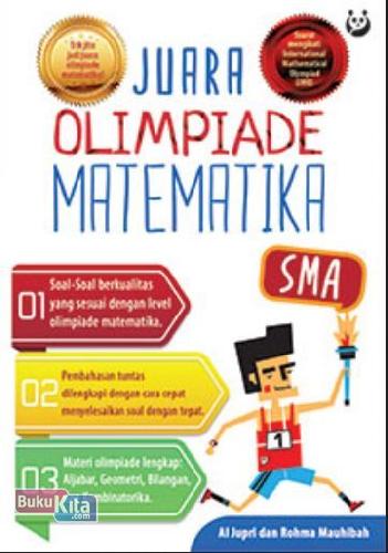 Cover Buku Juara Olimpiade Matematika SMA (edisi baru)