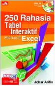 250 Rahasia Tabel Interaktif Microsoft Excel + CD