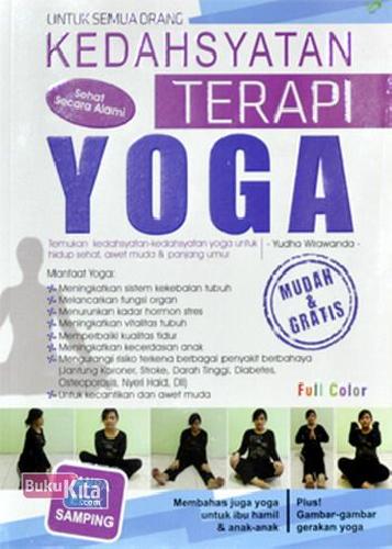 Cover Buku Kedahsyatan Terapi Yoga