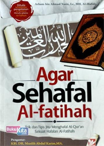 Cover Buku Agar Sehafal Al-fatihah