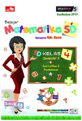 Cover Buku CBT Belajar Matematika SD Kelas 4 Semester 1