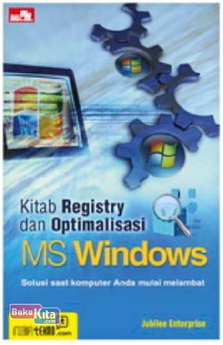 Cover Buku Kitab Registry dan Optimalisasi MS Windows