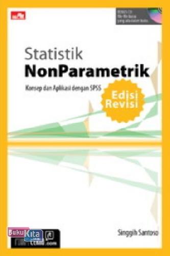 Cover Buku Statistik NonParametrik Edisi Revisi + CD