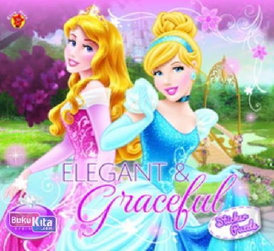 Cover Buku Princess Sticker Puzzle 1 - Elegant & Graceful