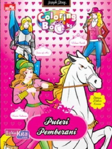Cover Buku Coloring Book: Puteri Pemberani + STIKER