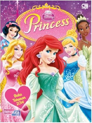 Cover Buku Buku Tahunan Disney Princess 2014 - Disney Princess Annual 2014