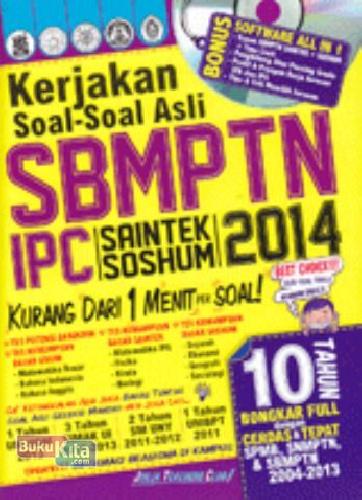 Cover Buku Kerjakan Soal-soal Asli SBMPTN IPC Saintek Soshum 2014