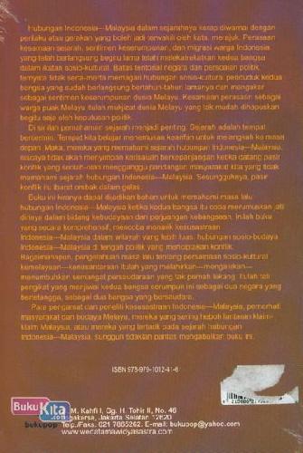 Cover Belakang Buku Akar Melayu Ideologi Dalam Sastra