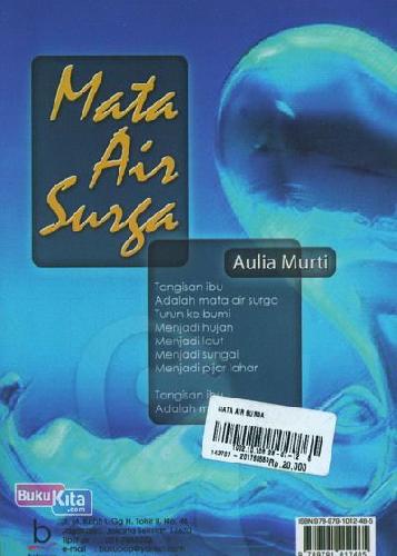 Cover Buku Mata Air Surga