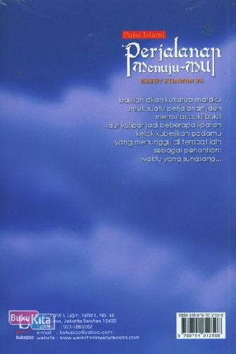 Cover Belakang Buku Perjalanan Menuju-Mu (Puisi Islam)