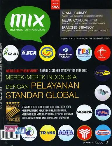 Cover Buku Majalah MIX Marketing Communications Edisi 02 - 2014