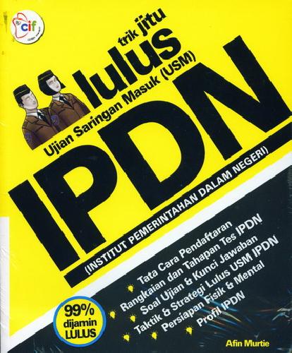 Cover Buku Trik Jitu Lulus Ujian Saringan Masuk (USM) IPDN