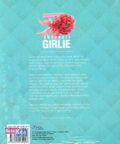 Cover Belakang Buku Aksesori GIRLIE 100% Kreasi Pita