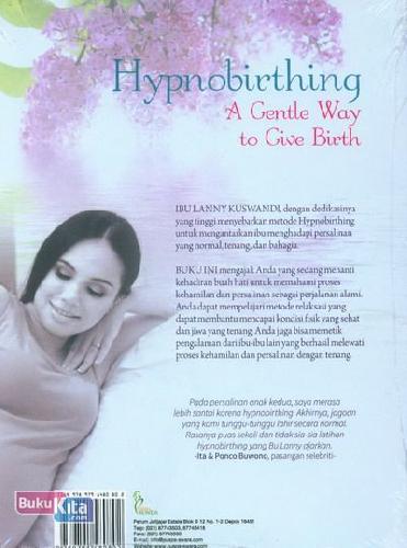 Cover Belakang Buku Hypnobirthing A Gentle Way to Give Birth