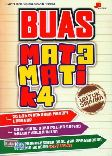 Cover Buku Buas Matematika Untuk SMA/MA