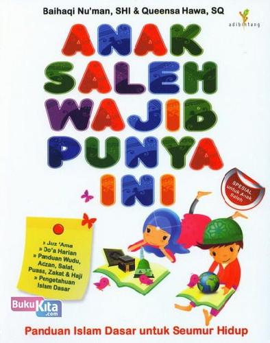Cover Buku Anak Saleh Wajin Punya Ini