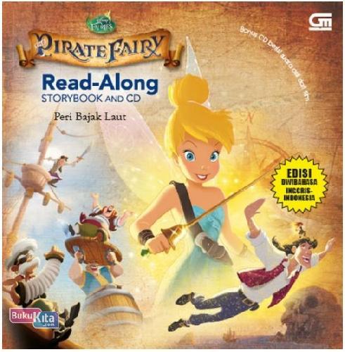 Cover Buku Disney Fairies: Peri Bajak Laut (Read-Along Storybook and CD)