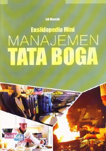 Cover Buku Ensiklopedia Mini: Manajemen Tata Boga (Full Color)