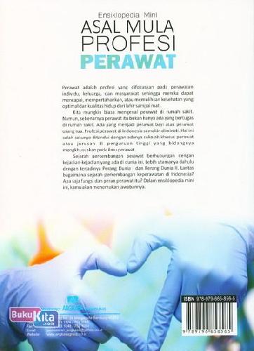 Cover Belakang Buku Ensiklopedia Mini: Asal Mula Profesi Perawat (Full Color)