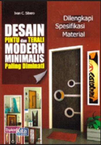Cover Buku Desain Pintu dan Terali Modern - Minimalis Paling Diminati