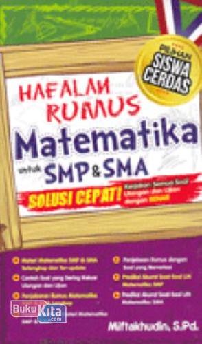 Cover Buku Hafalan Rumus Fisika untuk SMP & SMA