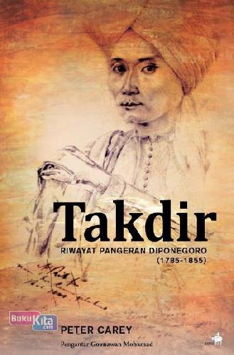 Cover Buku Takdir - Riwayat Pangeran Diponegoro