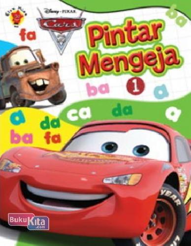 Cover Buku Pintar Mengeja 1 Cars